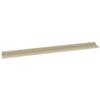 Wall Shelves 4 pcs Sonoma Oak 100 x 9 x 3 cm