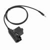 Walkie Talkie Radio Headset Adapter 3.5mm Audio Jack U94 PTT Adapter Headset Cable Plug Adapter for