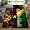 Turkish Football Player Action. Floor Mat Suitable for Playrooms Dormitory Foyer Balcony Anti-slip Rug Office home decor Wedding Party Gift
