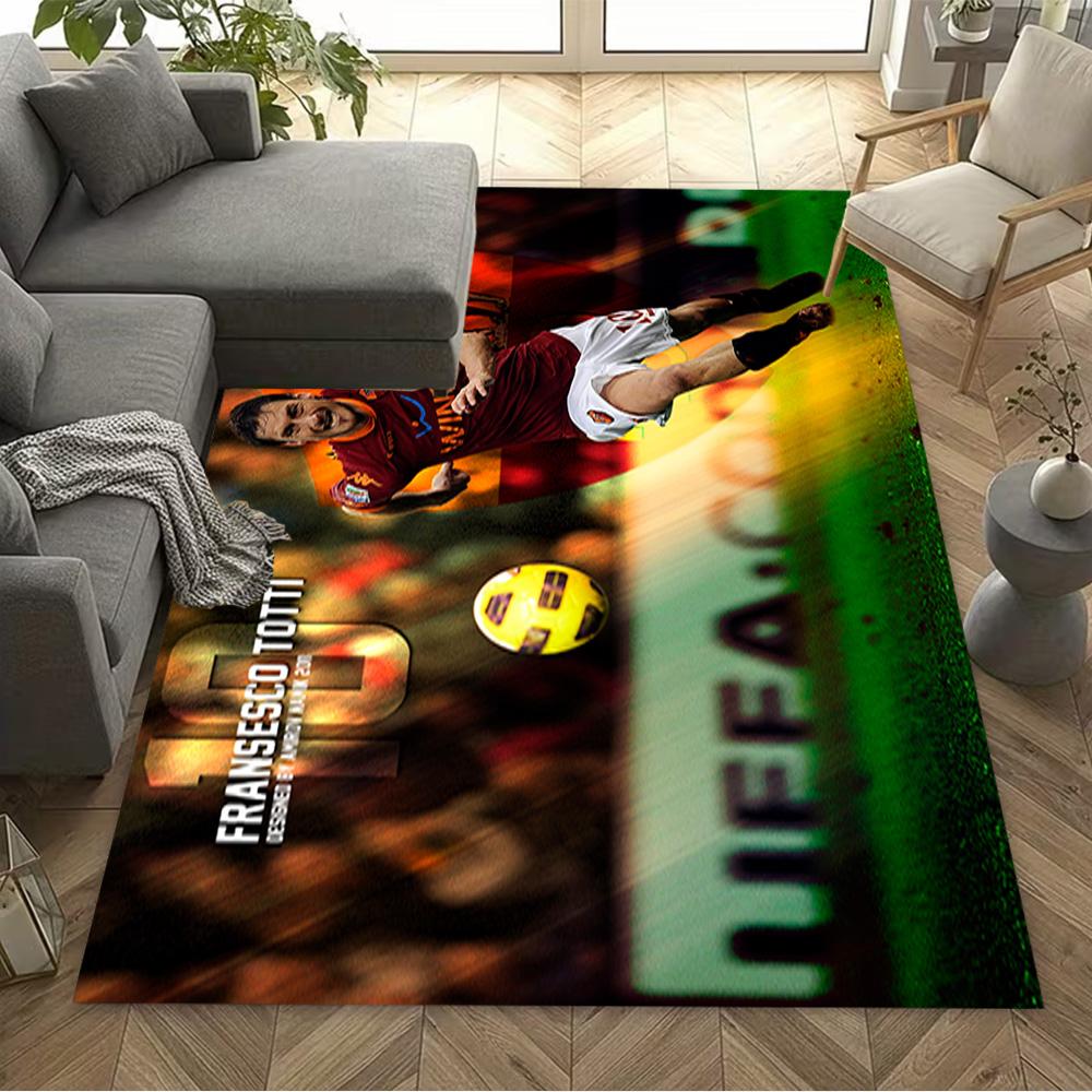 Turkish Football Player Action. Floor Mat Suitable for Playrooms Dormitory Foyer Balcony Anti-slip Rug Office home decor Wedding Party Gift