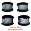 Car Decoration Stickers Accessories Door Handle Bowl Cover Trim Paste Style Glossy Black For Toyota Crown  Car Upgrade