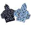 Womens Oversized Hooded Sweatshirt With Star Print Loose Fit Casual Streetwear Top