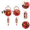 2 шт. Китайский лунный год подвесные украшения Весенний фестиваль декоративные искусственные фрукты для
