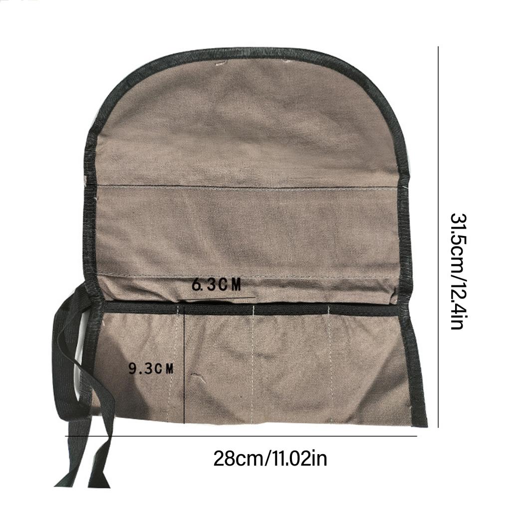 Roll Up Tool Bag Organizers for Mens Mechanic Tool Hardware Tool Organizers Bag Tool Repair Electrician Tool Roll Up Bag