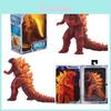 Burning Godzilla Action Figures Featuring Articulated Joints And Realistic Detailing