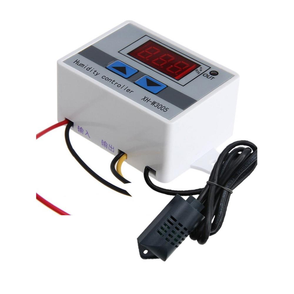 W3005 AC110V 220V Инкубатор Цифровой контроллер влажности Гигрометр Переключатель Тестер