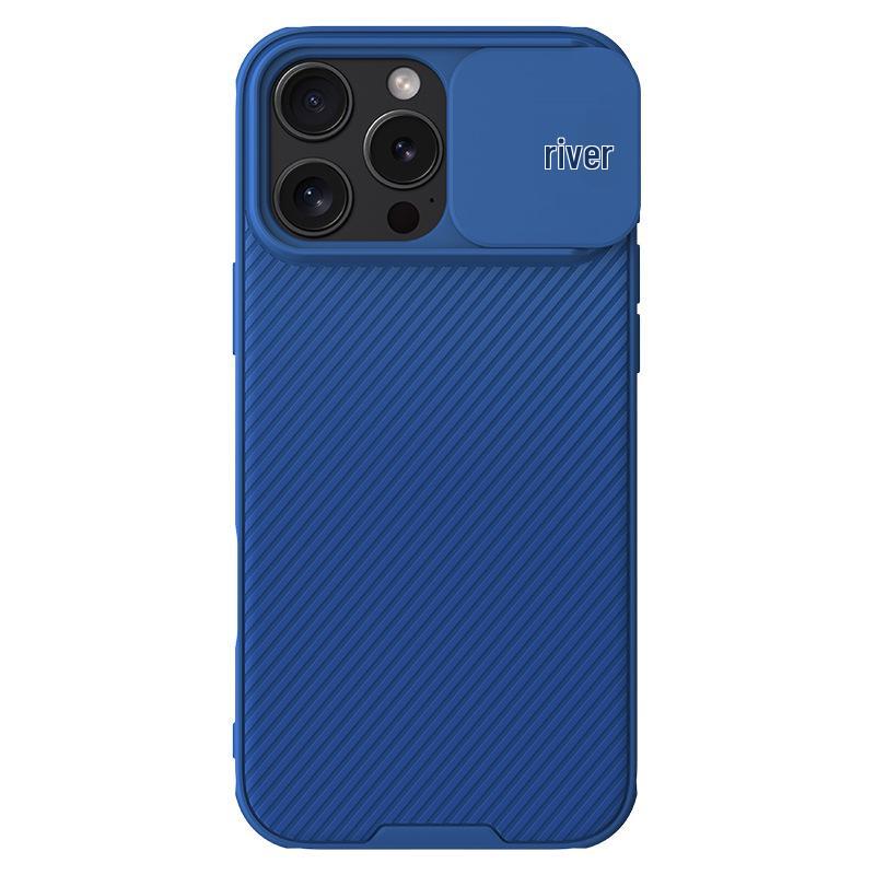 Чехол-накладка Nillkin на камеру iPhone 16 Pro Max с защитой от подглядывания, Черное Зеркало.