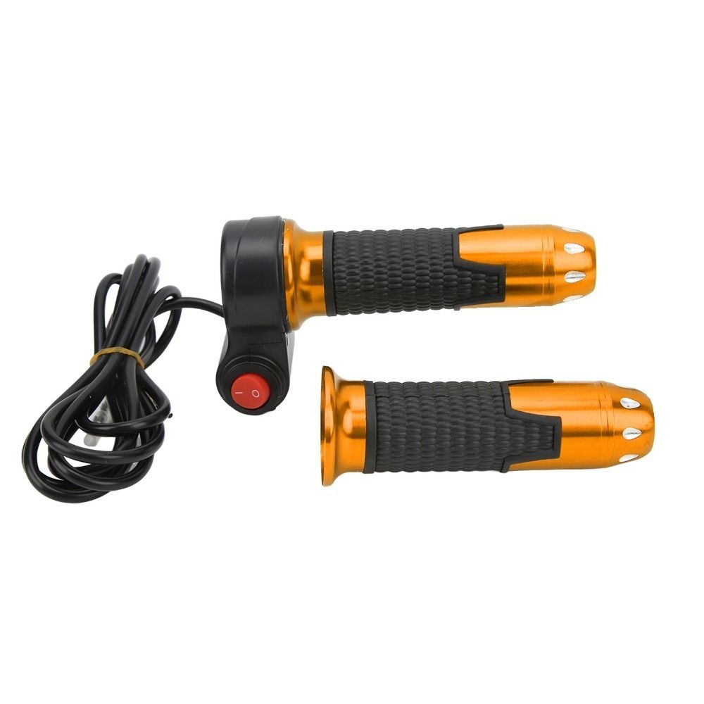 12В-99В Ручка газа для электровелосипеда с кнопкой Ручка руля Аксессуары для мотоциклов