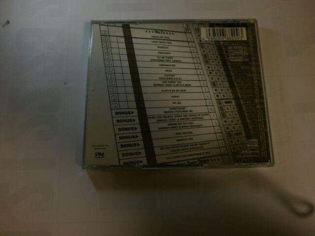 [CD] The Ones #1's Compilation Japan OBI Nomal Edition Mariah Carey SRCS8820 NEW