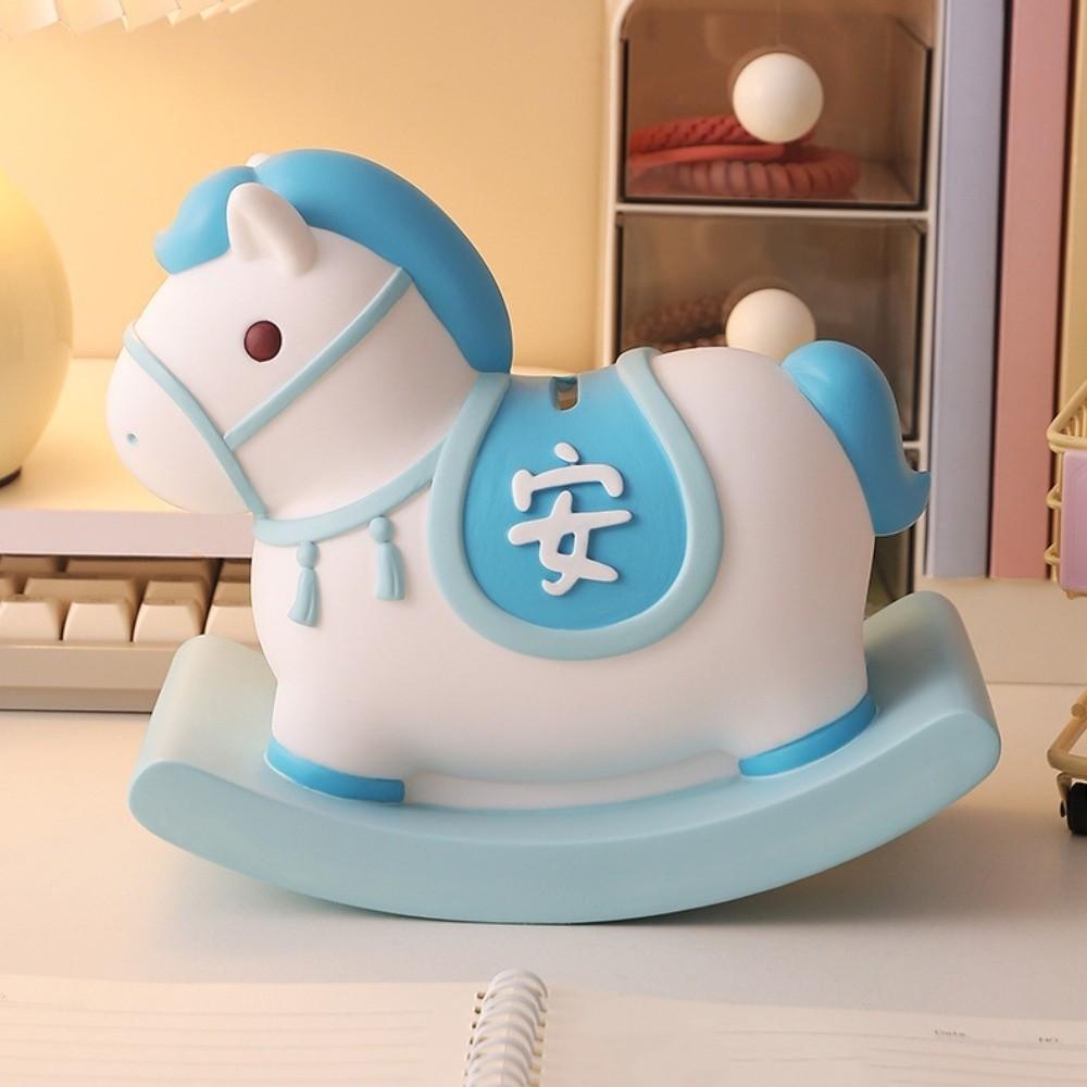 Anti Drop Cartoon Horse Money Boxes Savings Tank Horse Piggy Bank Ornament  Home Decoration