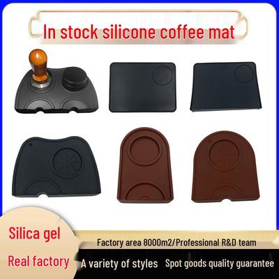 Угловой коврик для темперовки кофе - Нескользящая силиконовая подставка для темпера