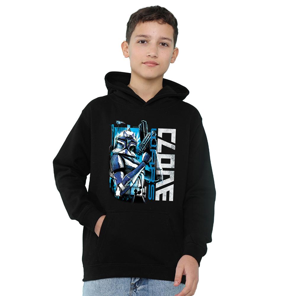 Star Wars: The Clone Wars Childrens/Kids Rex Hoodie