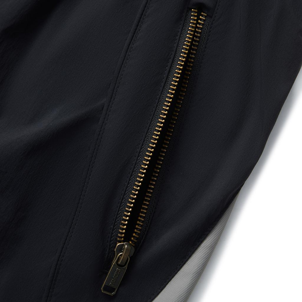 Li Ning Баскетбольная серия Повседневные Минималистичные Цветные Блоки Джоггеры Вязаные Спортивные Штаны Мужские брюки Черные AYKV073-1