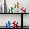 Nordic Mini Balloon Dog Small Decorations Resin Living Room Desktop for Office Study Children Room Home Decorations