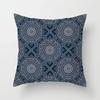 Blue White Porcelain Print Cushions Case Bohemian Style Mandala Geometry Pillows Case Modern Fashion Sofa Chairs Throw Pillows