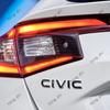 1PC 3D ABS CIVIC Car Letter Logo WUTEF2 Sticker Tail Bumper Badge Auto Rear Trunk Emblem Accessories BT