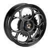 Комплект ободов переднего и заднего колеса 3.0x12" Черный Для Vespa Sprint Primavera 50 125 150
