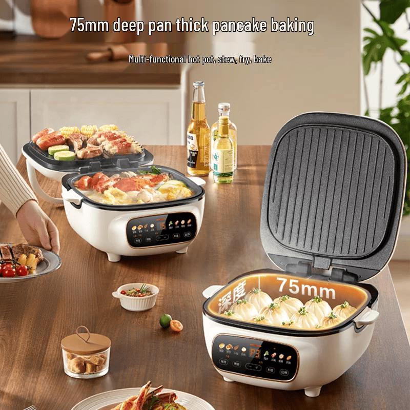 SUPOR Smart Detachable Electric Griddle & Breakfast Maker