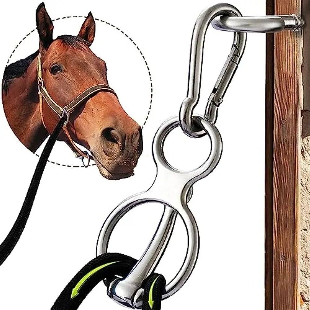 Quick Snap Horse Trailer Ties Stainless Steel Horse Rigging Equipment  Horse Trailer Accessories