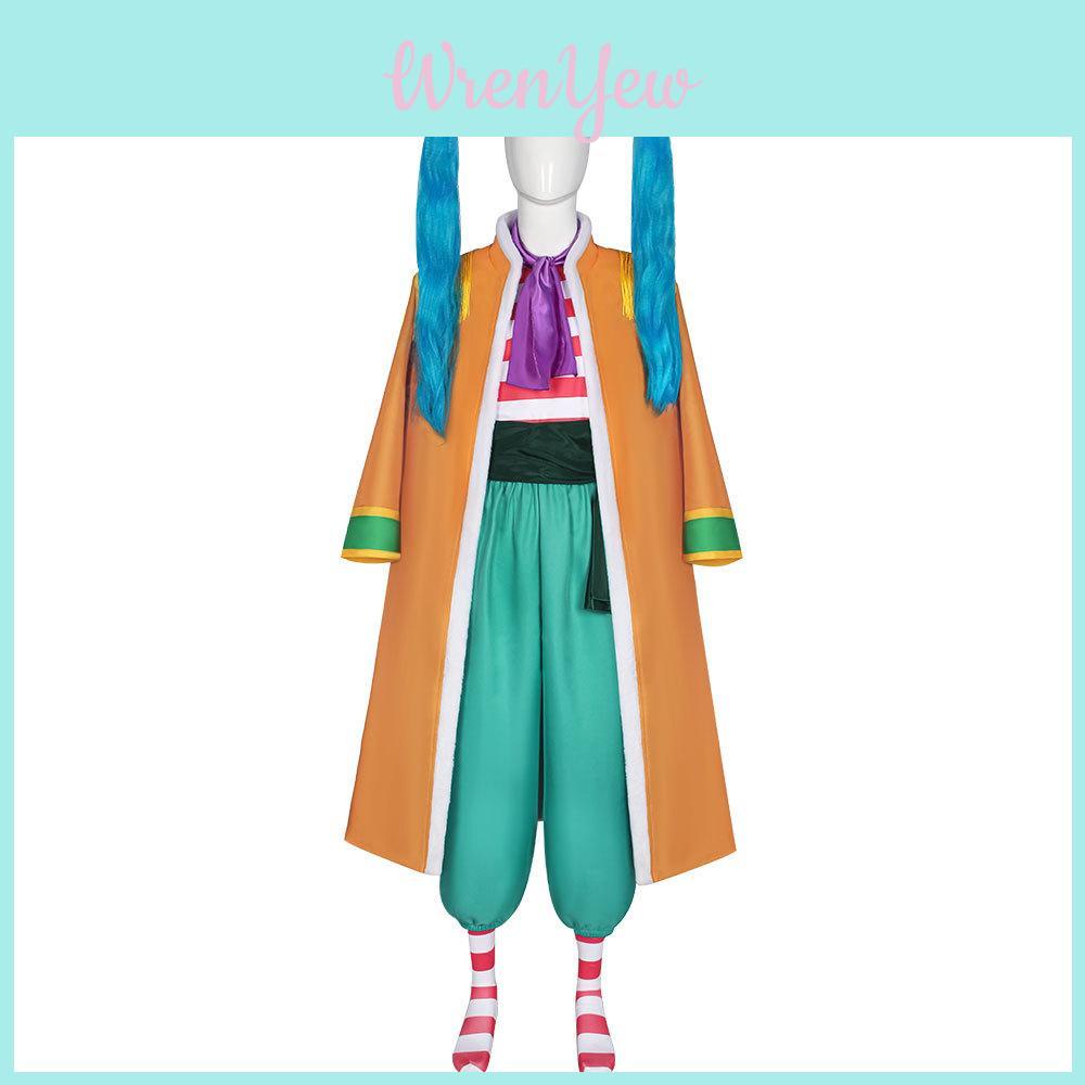 Костюм для косплея Багги из One Piece из смесовой хлопковой ткани для фанатов аниме