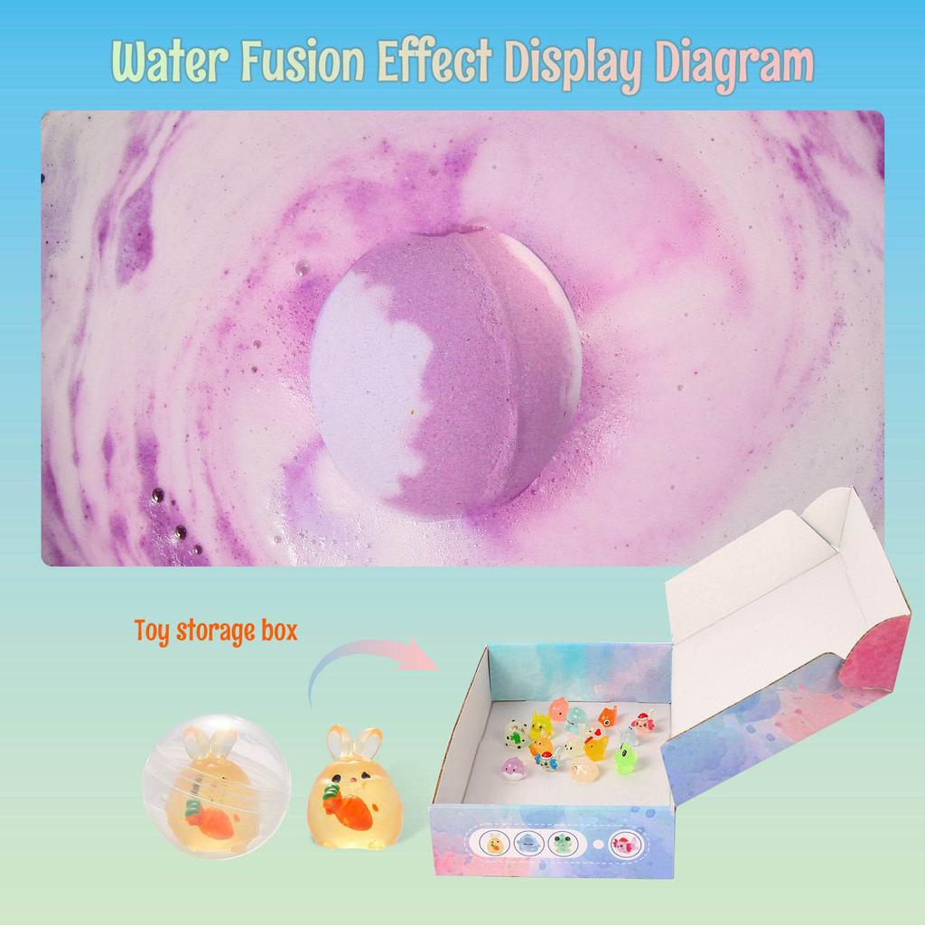 Кукла Шарик для ванны Душевые таблетки Ванна Шарик для ванны Содержит Милый набор