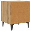 Bettschrank 2 pcs Artisan Oak 40 x 35 x 47.5 cm engineered wood