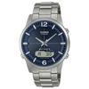 Men's LINEAGE LCW-M170TD-2AJF [LINEAGE Solar Radio-controlled Watch] Round Watch Silver Titan