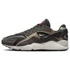 Кроссовки унисекс Air Huarache Runner Black Medium Ash, белые, хаки DZ3306-003