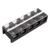Terminal Strip Dual Row High Current Screw Terminal Block with PC Cover for Lighting Power Distribution 200A 600V 5