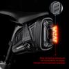 NEWBOLER Bike Saddlebags MTB Road Waterproof Bicycle Saddle Bag Reflective Striped Bicycle Tool Bag MTB Bike Bag Accessories