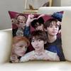 fashion brand CORTIS Cushion Cover Soft  EasyWash Pillow Case  Versatile for Couch Bed Travel and Office