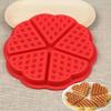 Cake Mold - Love - Silicone - Red - Heart - 1 Piece