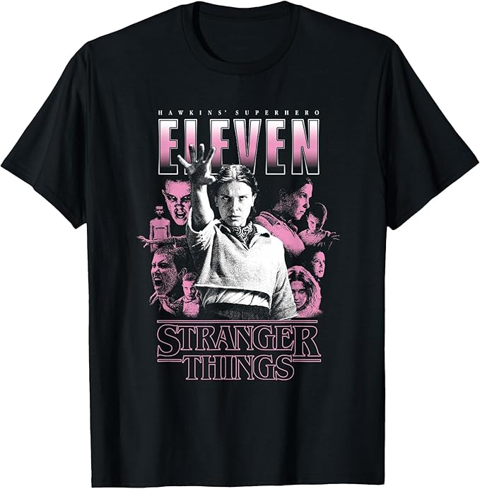 Stranger Things Eleven Poster T-Shirt