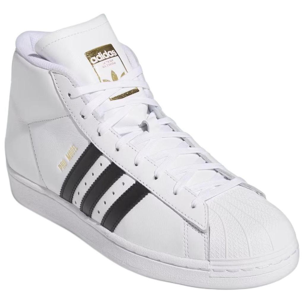 Adidas Pro Model ADV White Black Men Sneakers Cloud-White Core-Black Gold-Metallic IE5797