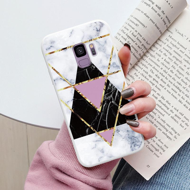 Цветной Роскошный Мраморный Чехол Для Samsung Galaxy S9 S 9 Plus Fundas Мягкий Силиконовый Защитный Задний Чехол Для Samsung S9 Ударопрочный Чехол