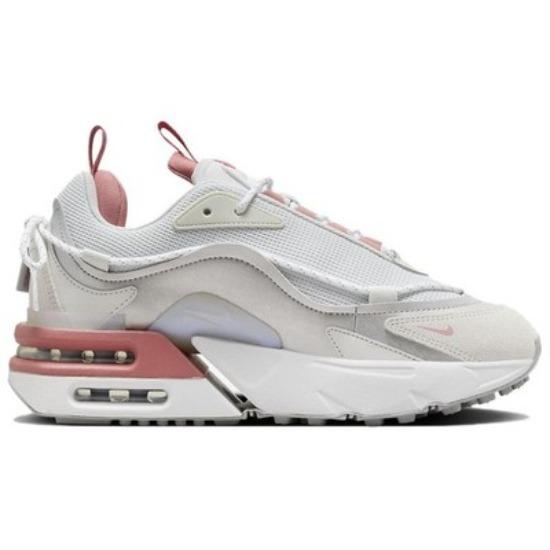 Nike Air Max Furyosa Abrasion Resistant Low Top Casual Shoes Womens White