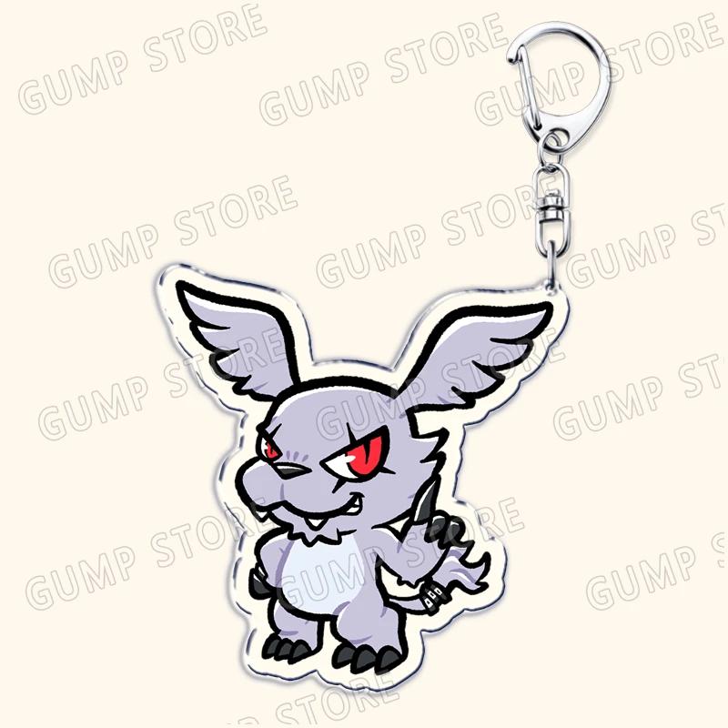 Ключницы Digimon из аниме 90-х для аксессуаров Сумки Милосердный Тай Карис Дигивайс Агумон Терриермон Монстры Брелки Украшения Подарок для фаната