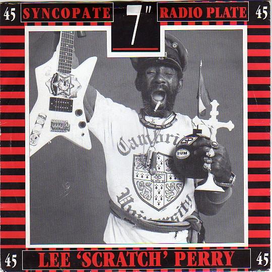 7-дюймовая пластинка LEE SCRATCH PERRY Jungle SY6 Syncopate 1987 Великобритания Регги Ска Даб Б/у