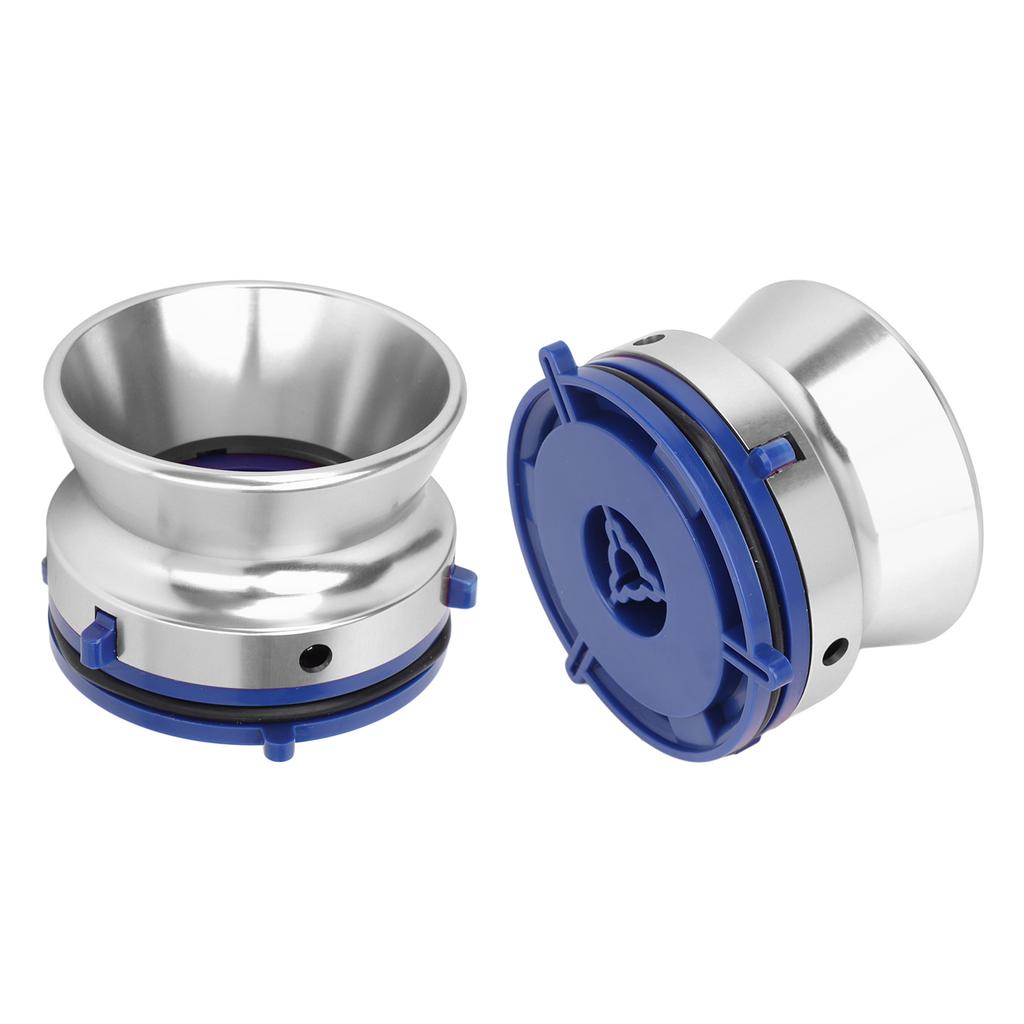 1 Pair NAB Hub Adapters Polished Aluminum Alloy Universal Loading Device 10 Inch Opener for Studer ReVox for Akai Silver