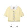 Araltay New Arrival Fashion Style Women's Clothing Fashion All-Match Casual Polo Shirt Thread Knitting Outwear 2142109