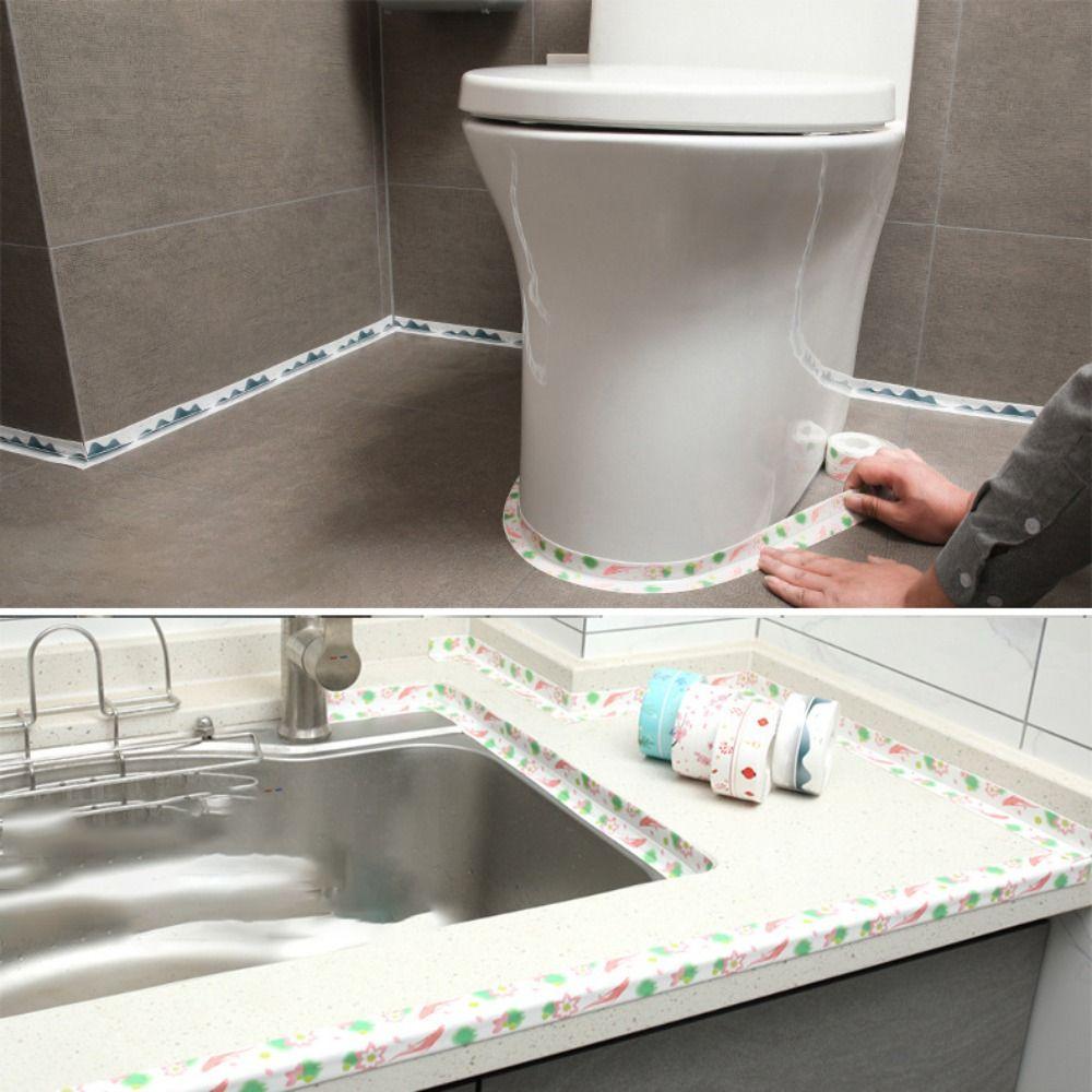 3,2 м ПВХ клейкие уплотнительные ленты для защиты от плесени герметизирующая лента полезная кухонная герметик для раковины для ванной комнаты