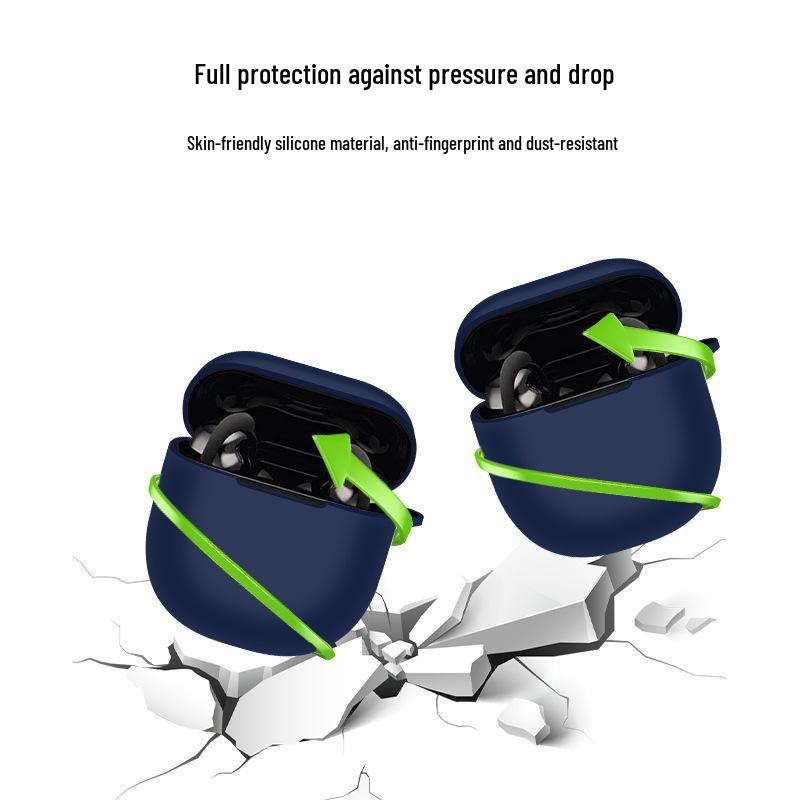 Совместимый защитный чехол для наушников Bose QC Noise Cancelling Earbuds II - True Wireless Bluetooth-наушники, 2-го поколения