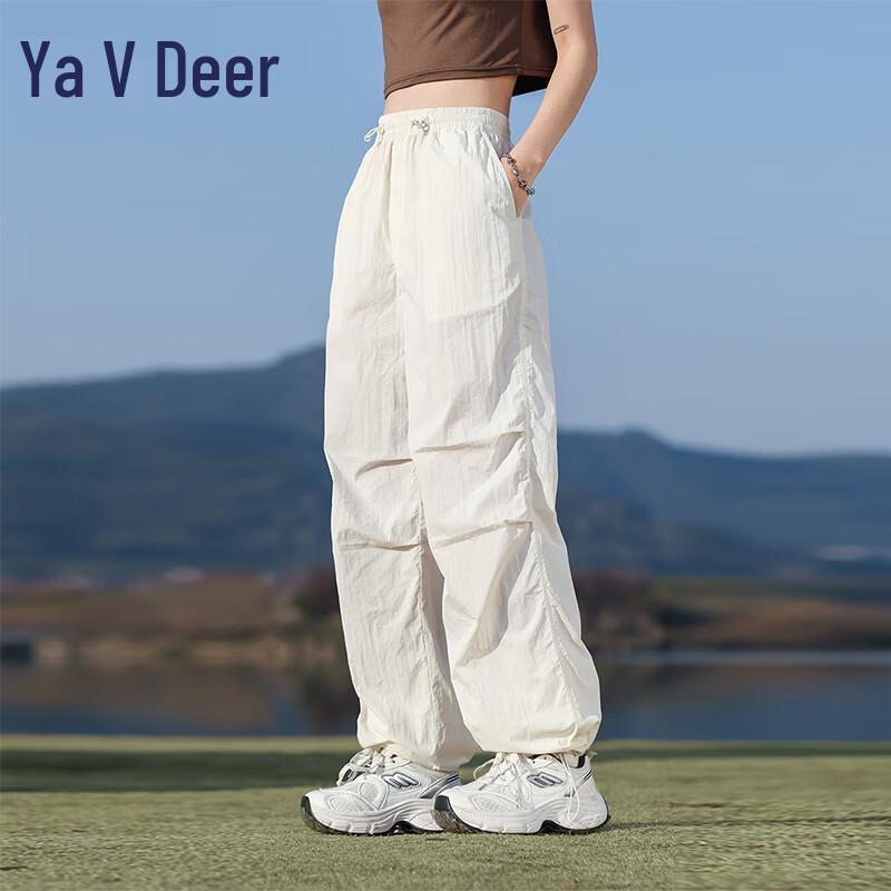 Yalu Unisex Pleated Quick-Dry Parachute Pants