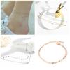 Women Ankle Zirconia Simple Fashion Jewelry Versatile Accessory Girl Gifts Chain