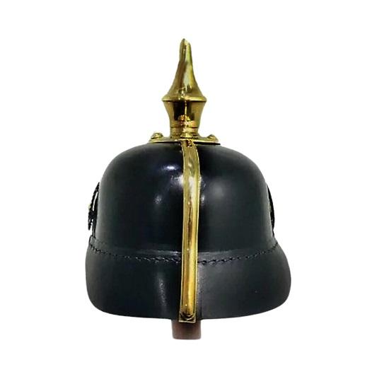 Leather Helmet German Pickelhaube Prussian Imperial Officer’s Garde