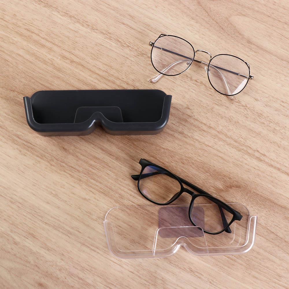Коробка для хранения очков без проколов, настенная стойка для очков для близорукости, настольная
