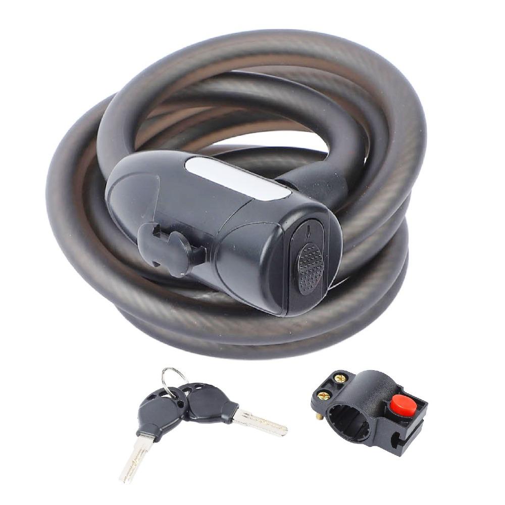 Heavy Duty Bike Cable Lock 5.9 Feet Bike Lock Durable Mountain Bike Loc  Scooter