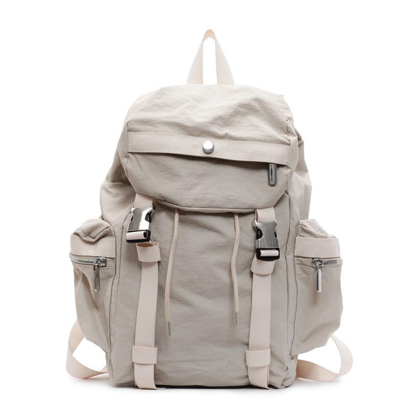 Легкий и вместительный рюкзак, однотонный рюкзак-кепка унисекс, школьный рюкзак, дорожная сумка большой вместимости