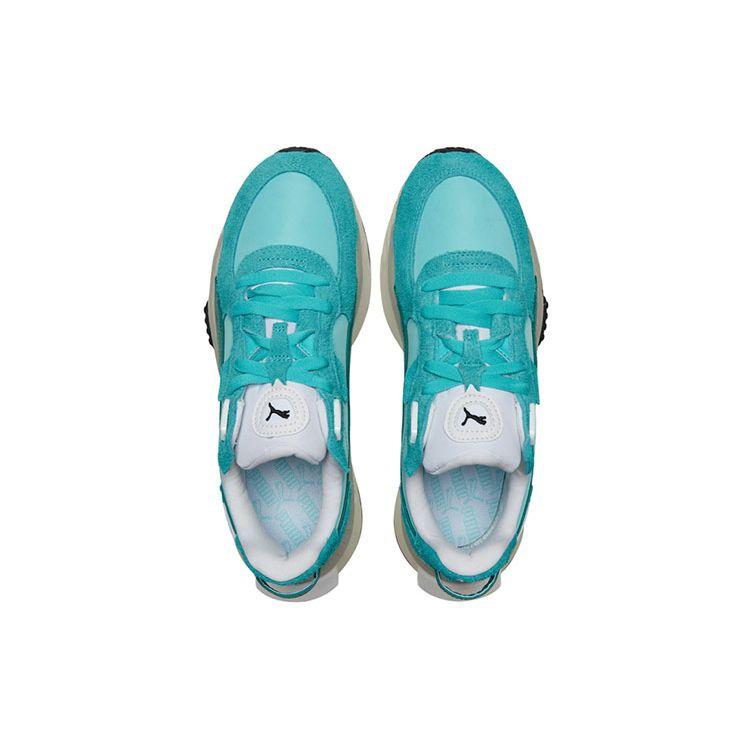 Puma Wild Rider Vintage Deconstructed Design Low-Top Training Shoes Unisex Sneaker Green 381595-03