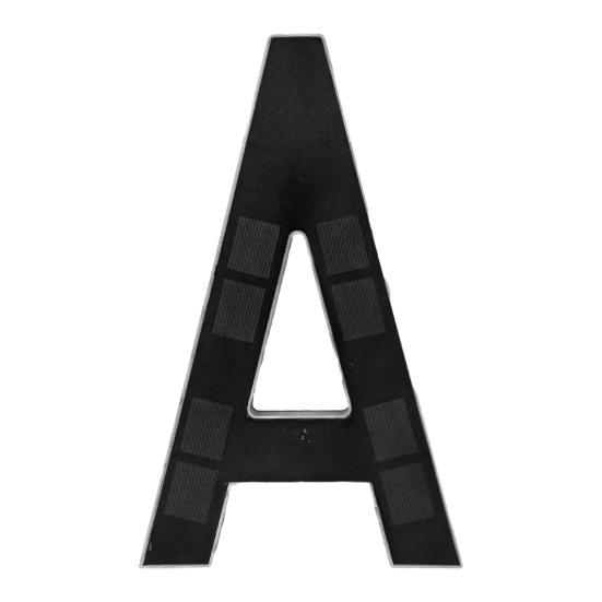 Солнечный знак с номером дома 9 дюймов со светодиодной подсветкой, знак с адресом, автоматическое включение/выключение, водонепроницаемый, солнечный светодиодный номер, установка без сверления, современная адресная табличка